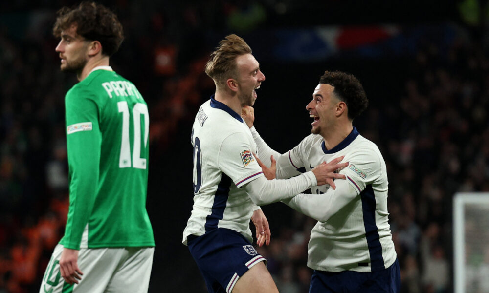 England secure Nations League promotion, Haaland inspires Norway